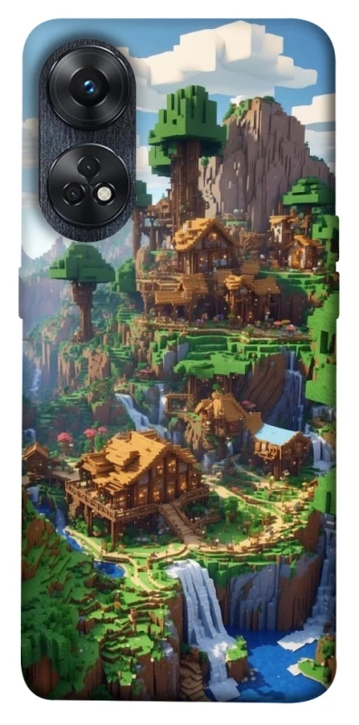 Чохол на Oppo Reno 8T 4G Minecraft universe фото 1 з 1