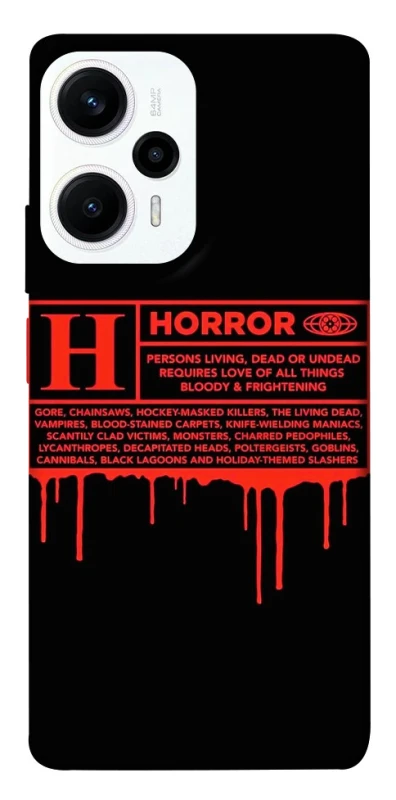 Чохол на Xiaomi Poco F5 / Note 12 Turbo Horror Halloween фото 1 з 1