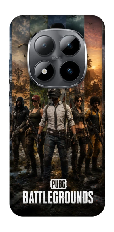 Чехол на Xiaomi Redmi Note 15 Pro 5G PUBG фото 1 из 1