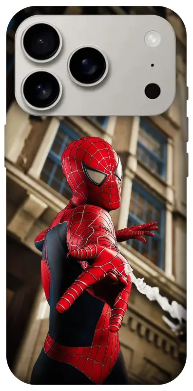 Чехол на Apple iPhone 18 Pro Spiderman фото 1 из 2