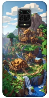 Чохол на Xiaomi Redmi Note 9s / Note 9 Pro / Note 9 Pro Max Minecraft universe фото 1 з 1