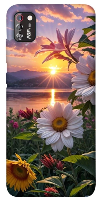 Чохол на TECNO POP 4 Pro Flowers v31 фото 1 з 1