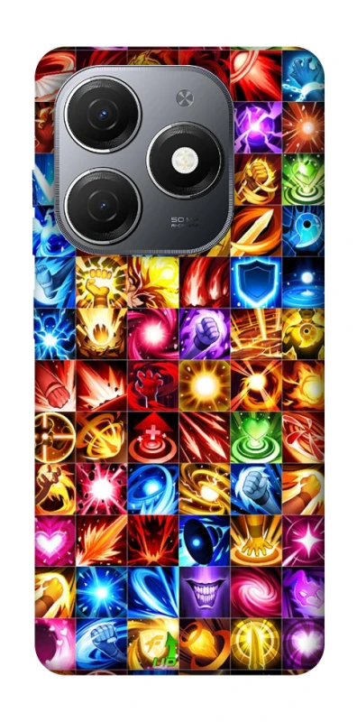 Чехол на TECNO Spark 20 Abilities menu ver.4 фото 1 из 1