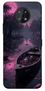 Чохол на Nokia G50 Boat and flamingo фото 1 з 1