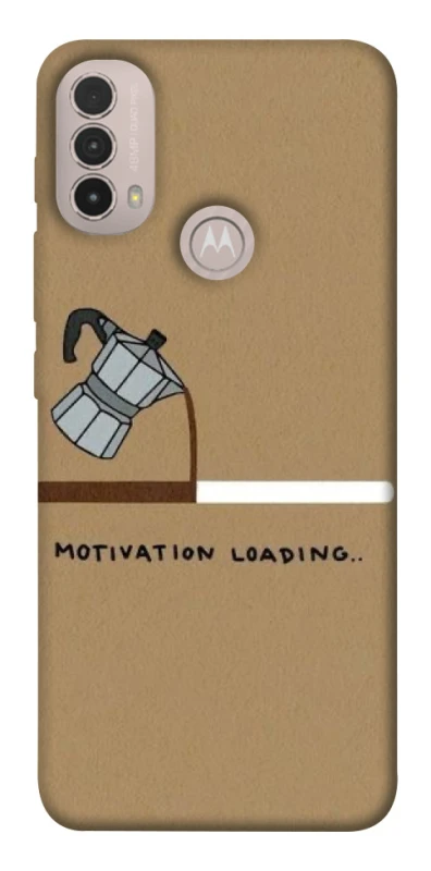 Чохол на Motorola Moto E40 Motivation loading фото 1 з 1