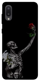 Чохол на Samsung Galaxy A02 Skeleton vs Rose фото 1 з 1