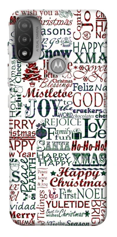 Чохол на Motorola Moto E20 Christmas mood ver.3 фото 1 з 1