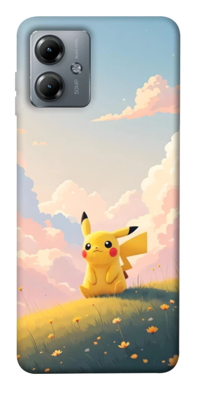 Чохол на Motorola Moto G14 pikachu фото 1 з 1