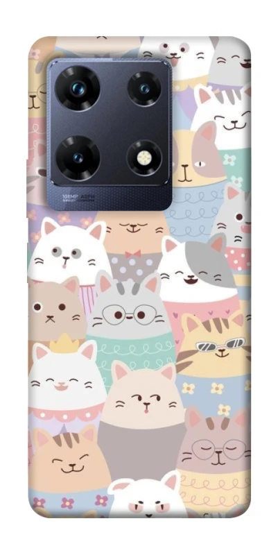 Чохол на Infinix Note 30 Pro Funny Kittens ver.2 фото 1 з 1