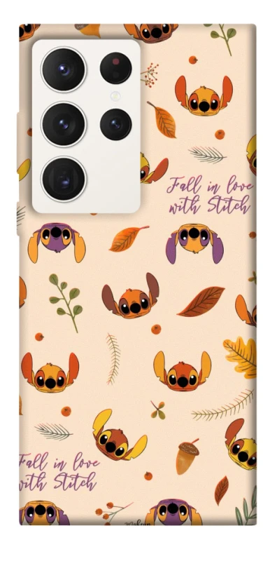 Чохол на Samsung Galaxy S23 Ultra Fall in love with Stitch фото 1 з 1