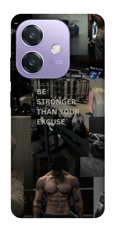 Чехол на Oppo A3X Be stronger фото 1 из 1