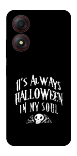 Чохол на ZTE Blade A34 4G Halloween in my soul фото 1 з 1