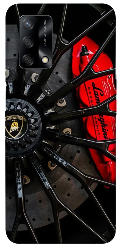 Чехол на Oppo A74 4G Wheel Lamborgini фото 1 из 1