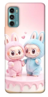 Чехол на Motorola Moto G60 Labubu Twins фото 1 из 1
