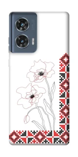 Чехол на Motorola Edge 50 Вышиванка на смартфон фото 1 из 1