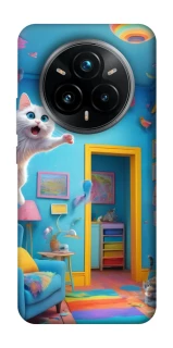 Чохол на Realme 14 Pro crazy cat фото 1 з 1