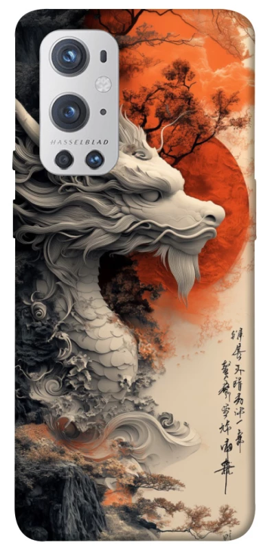 Чехол на OnePlus 9 Pro white dragon фото 1 из 1