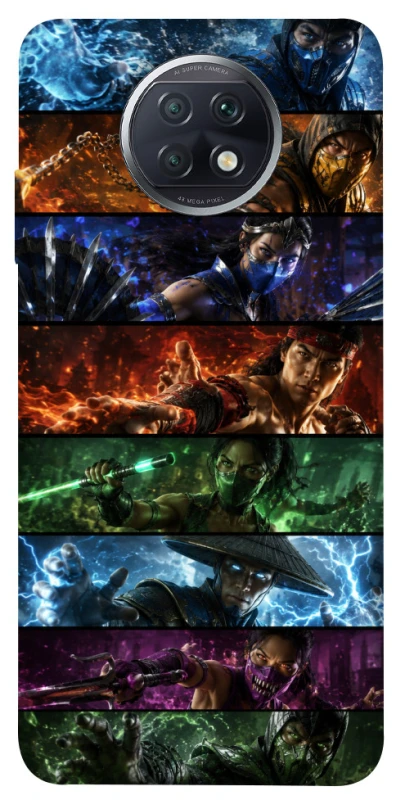 Чехол на Xiaomi Redmi Note 9 5G / Note 9T Mortal Kombat ver.2 фото 1 из 1