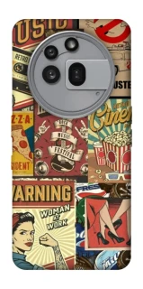 Чехол на Nothing Phone (3a) Pro Retro collage ver.2 фото 1 из 1