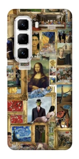 Чехол на Infinix Hot 50 Pro Art collage ver.9 фото 1 из 1