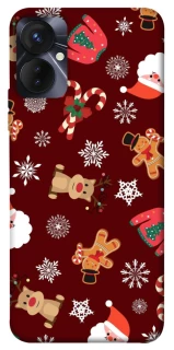 Чехол на TECNO Spark 9 Pro (KH7n) Новогодний v6 фото 1 из 1