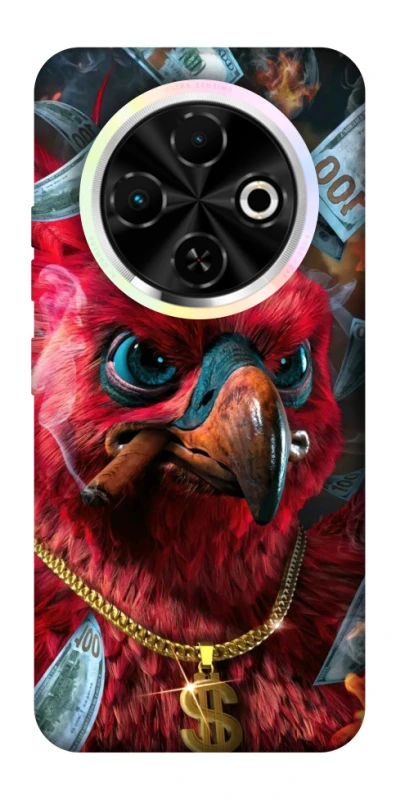 Чехол на TECNO Spark 30C Попугай фото 1 из 1