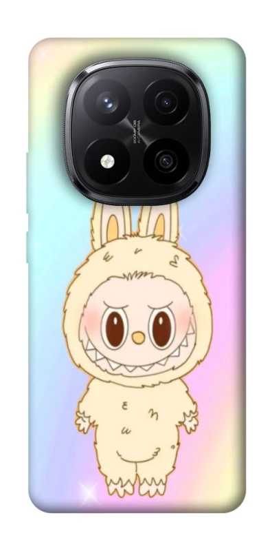 Чохол на Xiaomi Redmi Note 14 Pro+ 5G Fluffy Rainbow Labubu фото 1 з 1