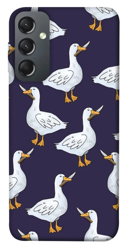 Чохол на Samsung Galaxy A24 4G Гуси з претензією фото 1 з 1