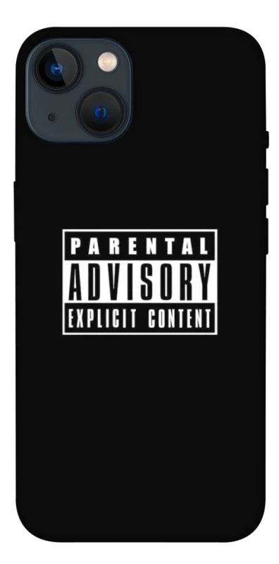 Чохол на Apple iPhone 13 (6.1") Parental Advisory Label фото 1 з 1