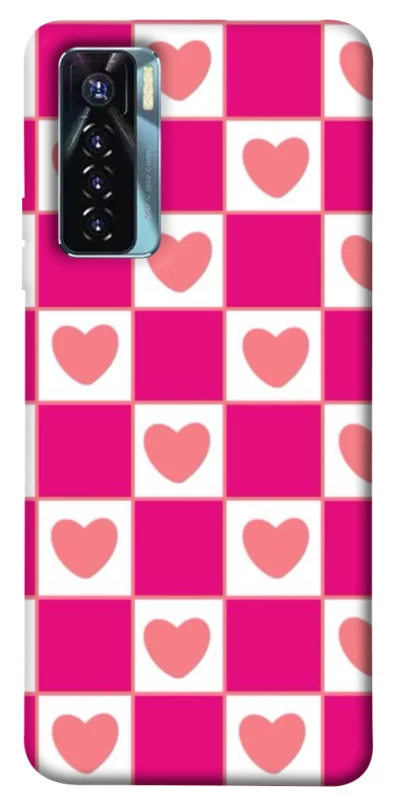 Чехол на TECNO Camon 17 Pro Chess heart фото 1 из 1