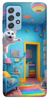 Чохол на Samsung Galaxy A52 4G / A52 5G crazy cat фото 1 з 1