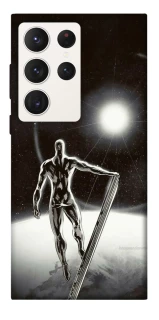 Чехол на Samsung Galaxy S23 Ultra Серебряный сёрфер фото 1 из 1