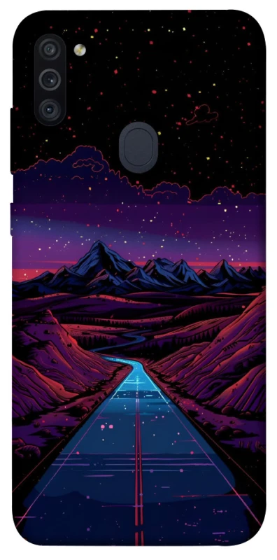 Чохол на Samsung Galaxy M11 Cyber mountain фото 1 з 1