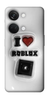 Чохол на OnePlus Nord 3 I love Roblox фото 1 з 1
