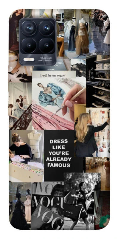 Чохол на Realme 8 Fashion collage ver.11 фото 1 з 1