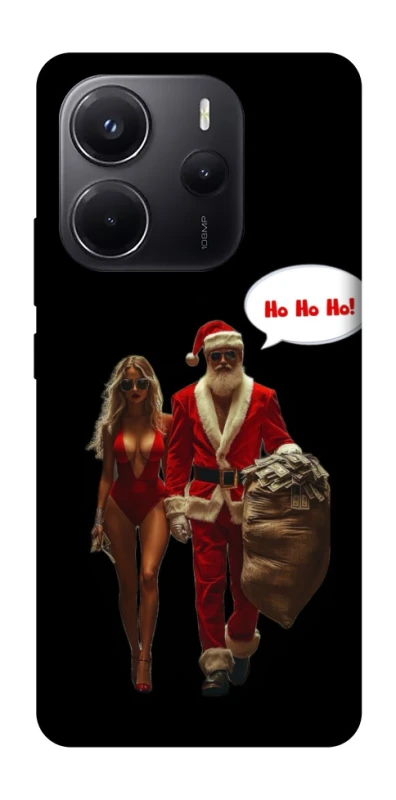 Чохол на Xiaomi Redmi Note 14 4G (Europe version) Bad Santa фото 1 з 1