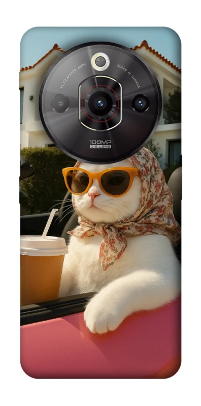 Чохол на ZTE Nubia Focus Pro Stylish Cat Cruise фото 1 з 1