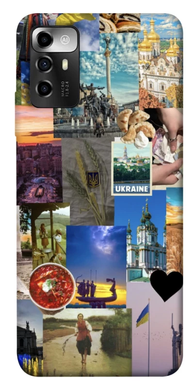Чохол на ZTE Blade A72 Ukraine style ver.1 фото 1 з 1