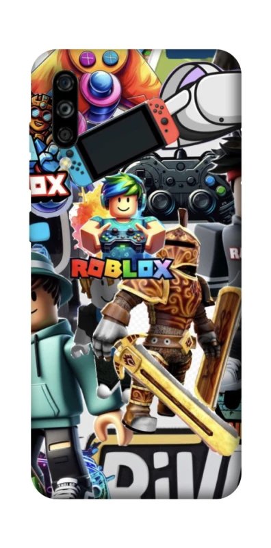 Чохол на ZTE Blade A7s (2019) Roblox collage ver.1 фото 1 з 1