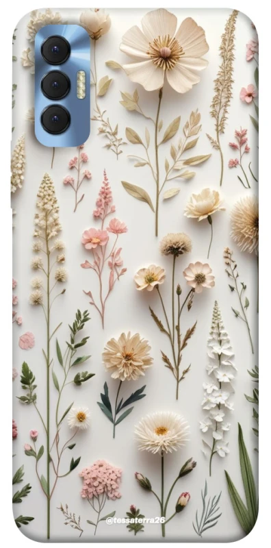 Чохол на TECNO Spark 8P Floral design ver.1 фото 1 з 1