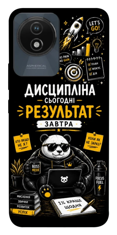 Чохол на Vivo Y02 Дисципліна фото 1 з 1