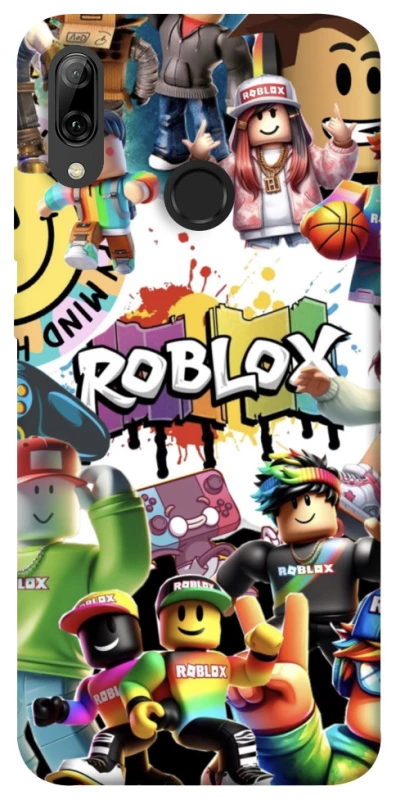 Чохол на Huawei P Smart (2019) Roblox Characters Collage фото 1 з 1