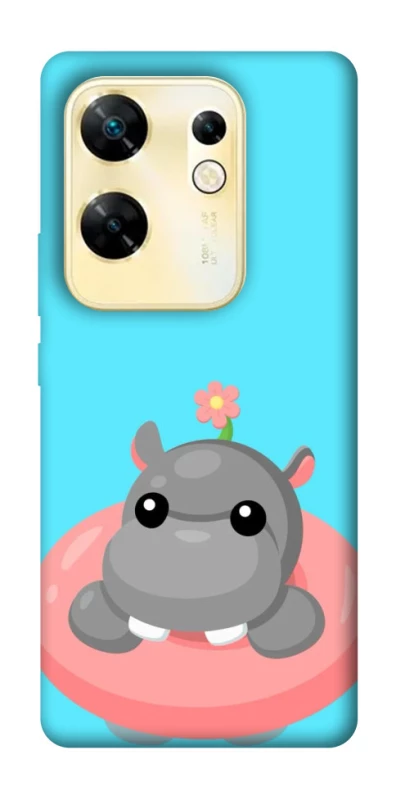 Чехол на Infinix Zero 30 4G Adopt Me Hippo Floatie фото 1 из 1