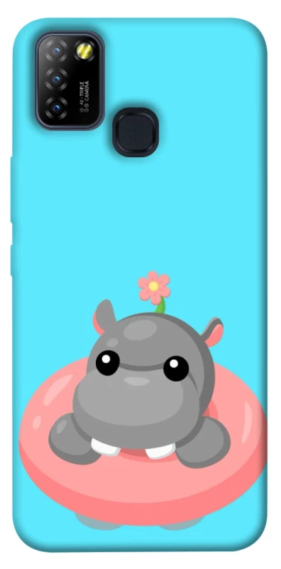 Чохол на Infinix Hot 10 Lite Adopt Me Hippo Floatie фото 1 з 1