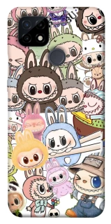 Чехол на Realme C21 All Labubus фото 1 из 1