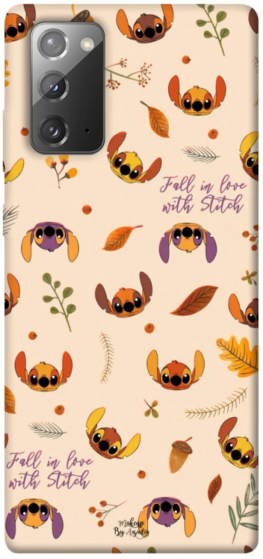 Чохол на Samsung Galaxy Note 20 Fall in love with Stitch фото 1 з 1