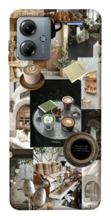 Чехол на Motorola Moto G14 Coffee collage ver.4 фото 1 из 1