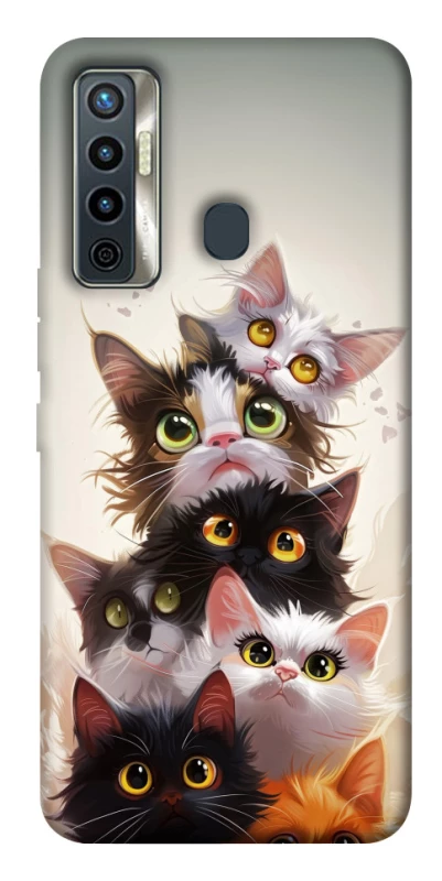 Чехол на TECNO Camon 17 Сat eyes фото 1 из 1