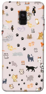 Чехол на Samsung A530 Galaxy A8 (2018) Cat style ver.1 фото 1 из 1