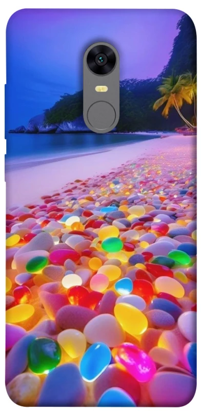Чохол на Xiaomi Redmi 5 Plus / Redmi Note 5 (Single Camera) Каміння світиться на березі фото 1 з 1